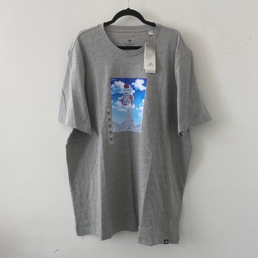 Men’s Adidas Boost Rocket Graphic T-Shirt Size 2XL